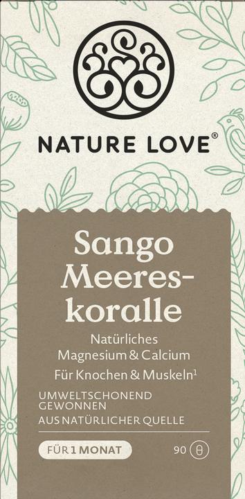 Image du produit Nature Love Corail de mer Sango (90 pièce(s), Capsules, 109 g)