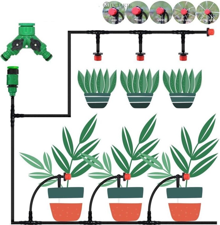 Produktbild JTI Bewässerungssystem für 6 Pflanzen - Komplettset