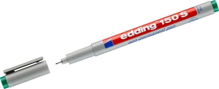 Produktbild Edding Folienstift 150 S 0,3mm grün nicht dokumentenecht (Grün, 0.30 mm, 1 x)