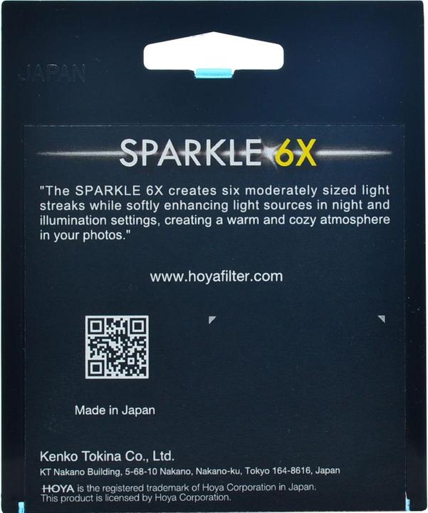 Produktbild Hoya Sparkle x6 62mm (62 mm, Effekt Filter)