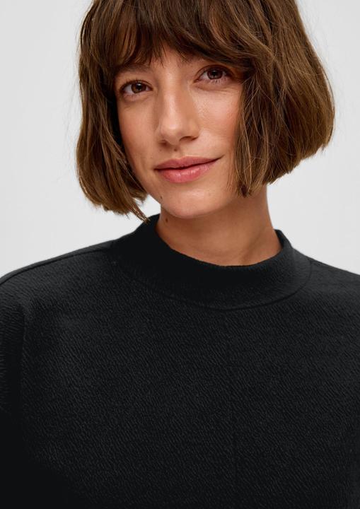 Produktbild s.Oliver Sweatshirt Doubleface-Sweatshirt mit Musterstruktur (38)