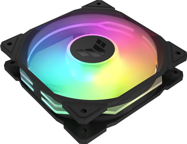 Image du produit ASUS Ventilateur TUF GAMING TR120 FAN ARGB BLK 3IN1 (120 mm, 3 x)