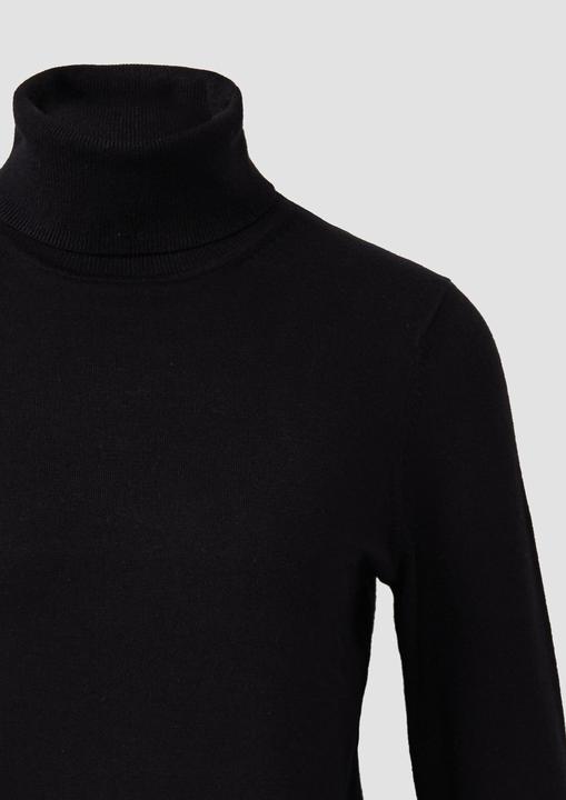 Produktbild S.Oliver Strickpullover Rollkragenpullover aus Viskosemix (48)