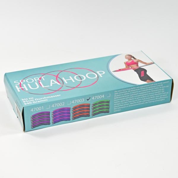 Actual product image Kögler Fitness hula hoops, in 8 parts, orange / gray (95 cm, 940 g)