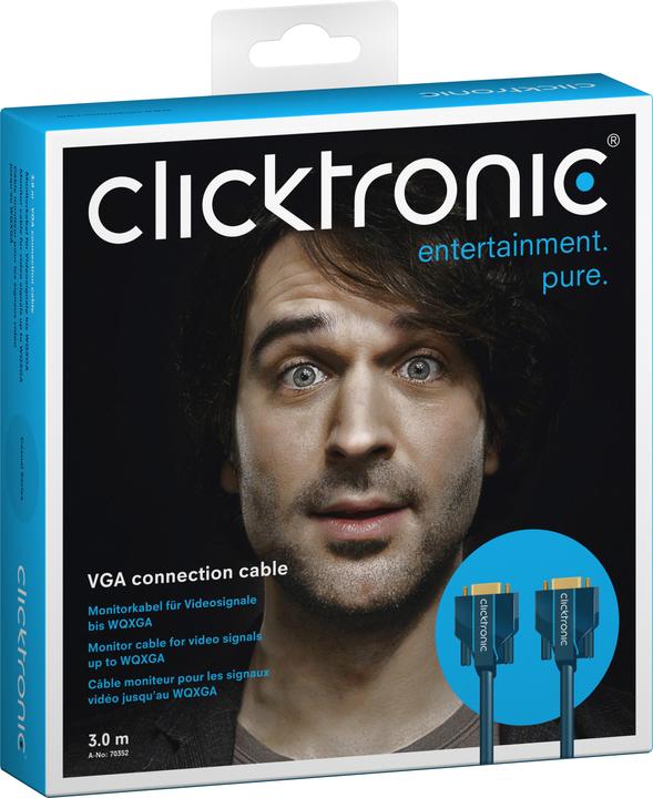 Image du produit clicktronic VGA — VGA (3 m)