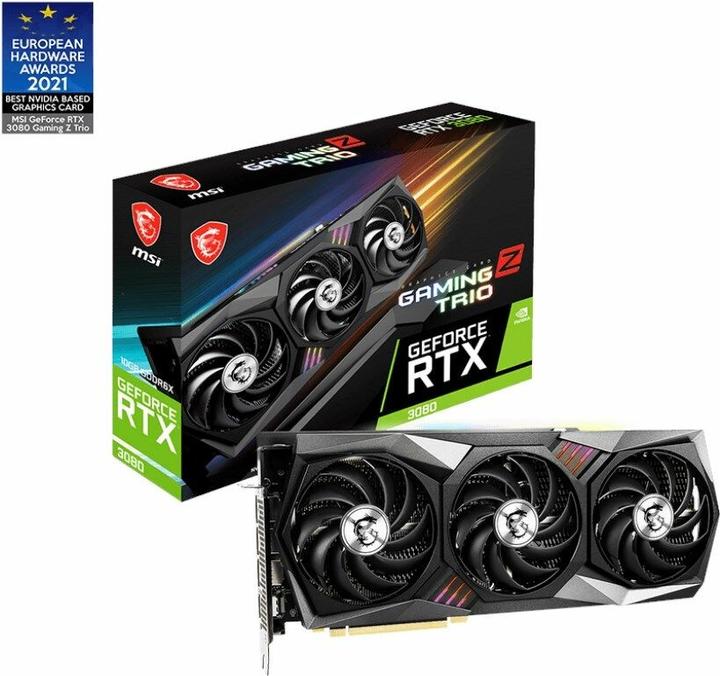 Produktbild MSI GeForce RTX 3080 Gaming Z Trio LHR (10 GB)