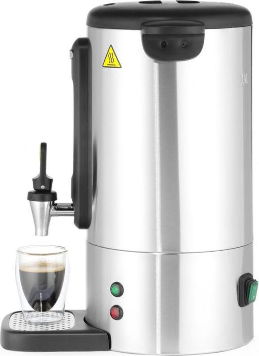 Actual product image Hendi Percolator, UNIQ,, 14L, light grey, 220-240V/1750W, 357x380x(H)502mm