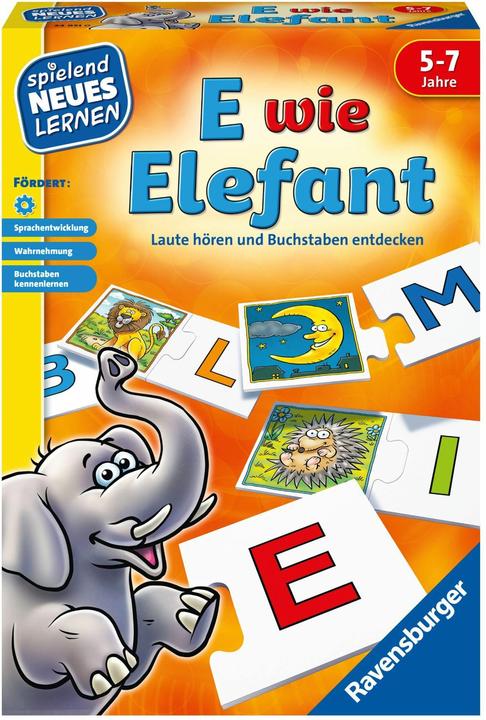 Productafbeelding Ravensburger E als olifant (Duits)
