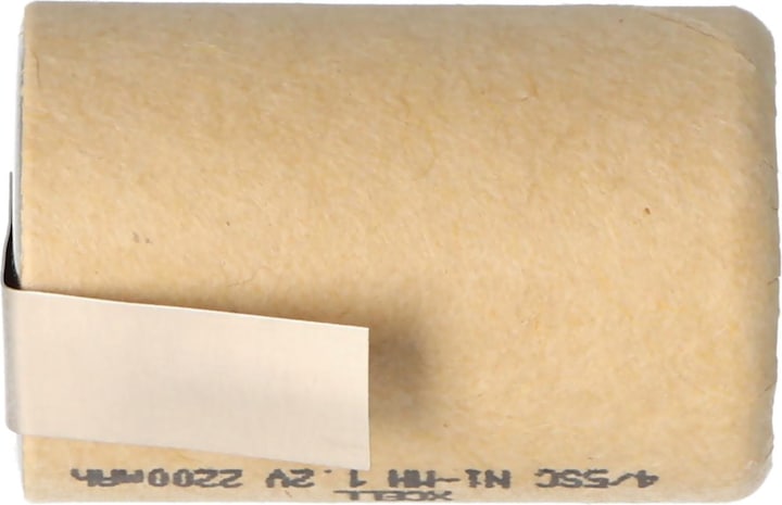 Produktbild AccuCell Akku 4/5 Sub-C mit Lötfahne Z-Form (1.20 V, 2100 mAh)