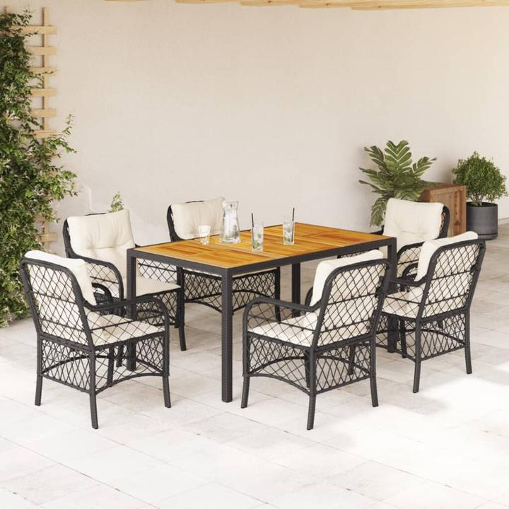 Actual product image vidaXL Garten Essgruppe (150 x 90 x 75 cm)