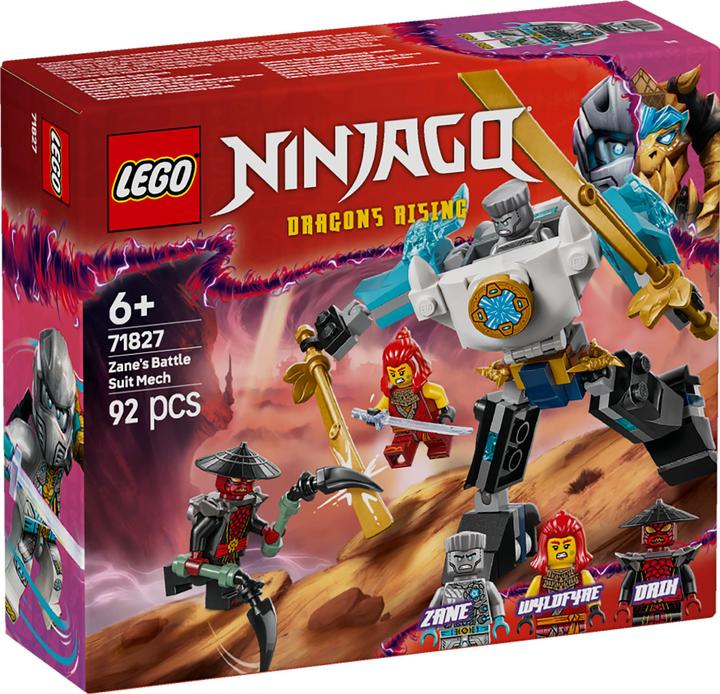 Produktbild LEGO Zanes Action-Mech (71827, LEGO Ninjago)