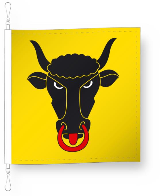 Actual product image Alpenfahnen Uri (50 x 50 cm)