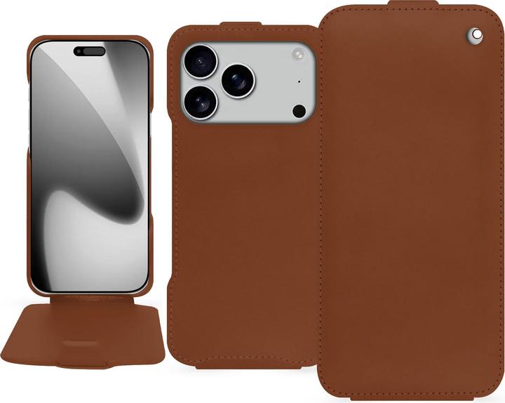 Actual product image Noreve Vertical leather shell (Apple iPhone 17 Pro)