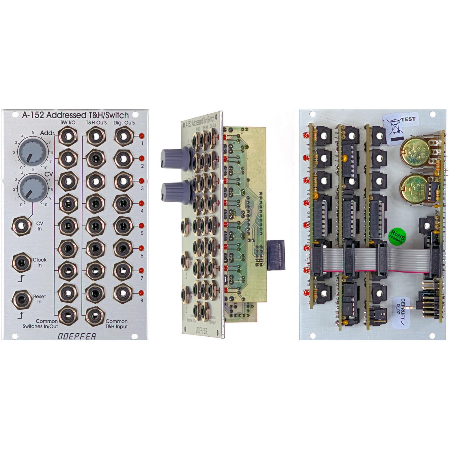 Doepfer A-152 Voltage Addressed Track & Hold / Analog Shift Register / Octal Switch, Sintetizzatore