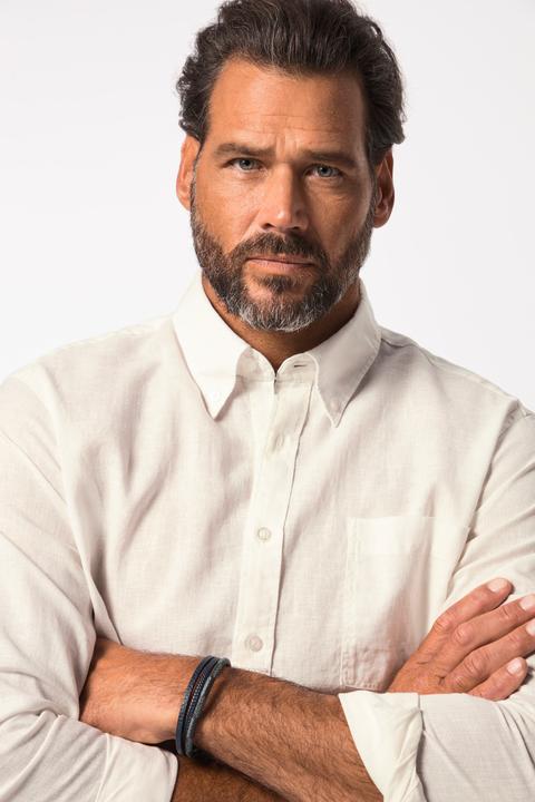 Actual product image JP1880 Linen Blend Shirt (6XL)