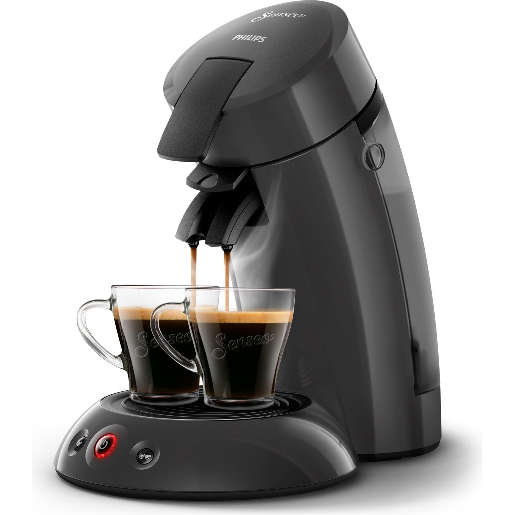 Philips Senseo Original, Macchina da caffè a capsule, Nero