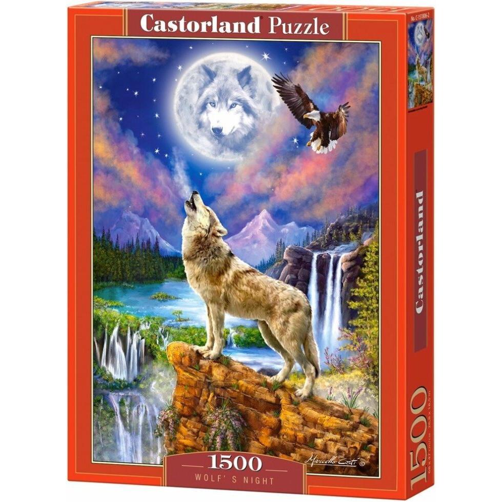 Castorland Castor 1500 el. Wolfsnacht (1500 Teile)