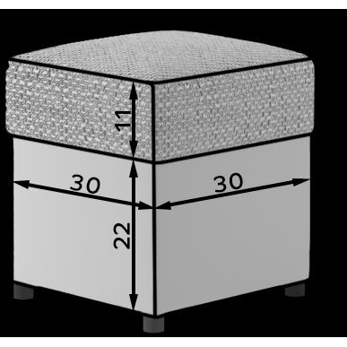 Thumbnail - ELTAP, Hocker + Pouf, Pouf R1