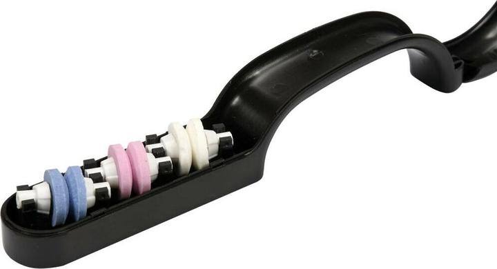 Actual product image Toya Knife sharpener with three double stones (26220)