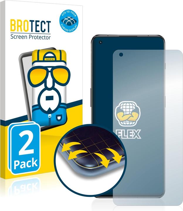 BROTECT Full-Cover Displayschutz (2 Stück, OnePlus 11)