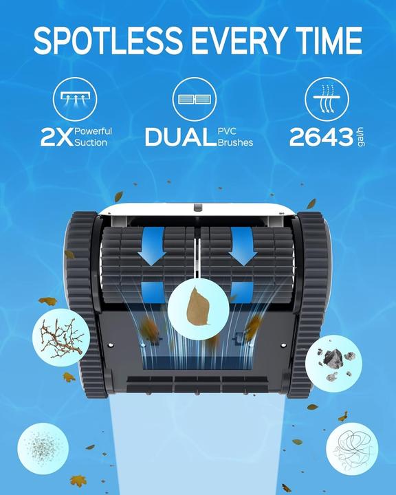 Actual product image Bestway Pool Robot with Navigation and Route Planning
