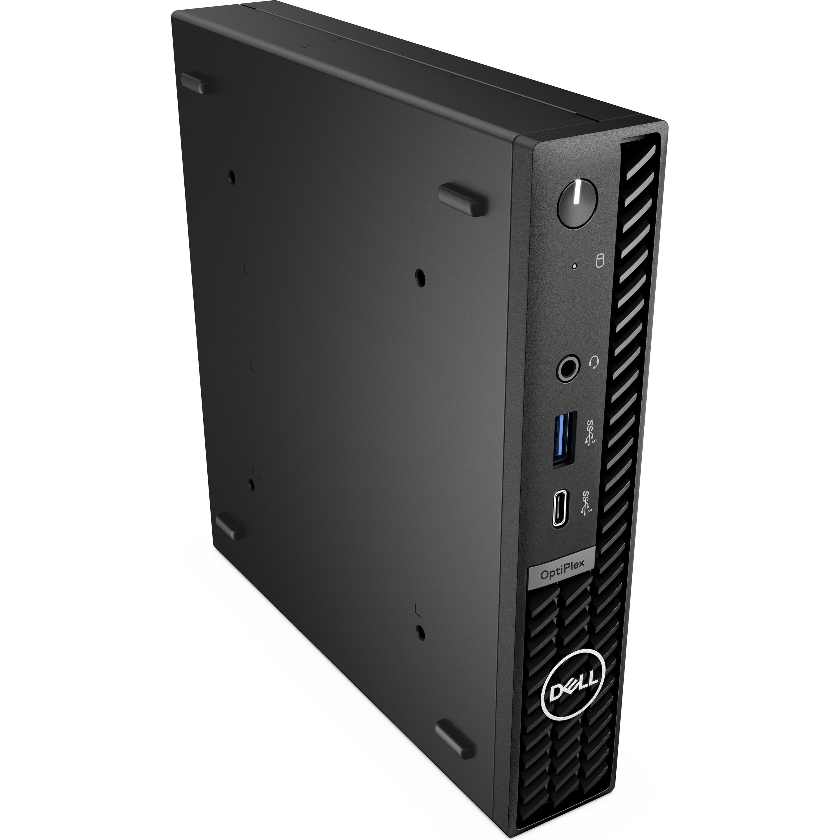 Thumbnail - Dell OptiPlex 7020 MFF (Intel Core i3-14100T, 8 GB, 512 GB, UHD Graphics 730), PC, Schwarz