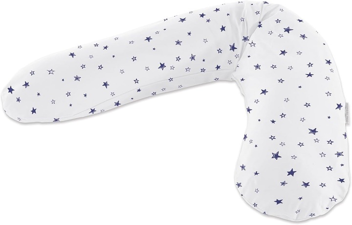 Actual product image Theraline Nursing pillow "The Original" with micro pearl filling incl. cover 190 cm (40 cm)