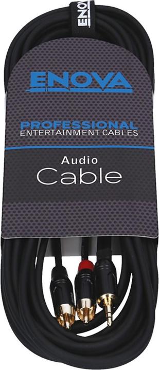 Actual product image Enova 3.5mm Jack/Cinch cable RCA, red/black, 7m (7 m)
