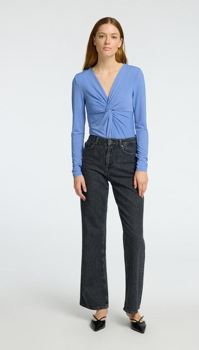 Immagine prodotto Selected Femme Knoten-Effekt Langärmeliger Body (L)