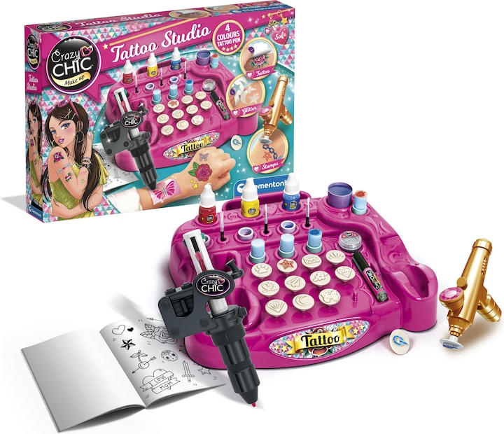 Produktbild Clementoni Crazy Chic- Tattoo Studio