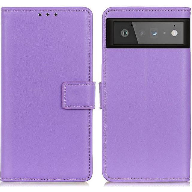 Thumbnail - MU Classic Classic II Leder Bookcover Series (Google Pixel 6), Smartphone Hülle, Violett