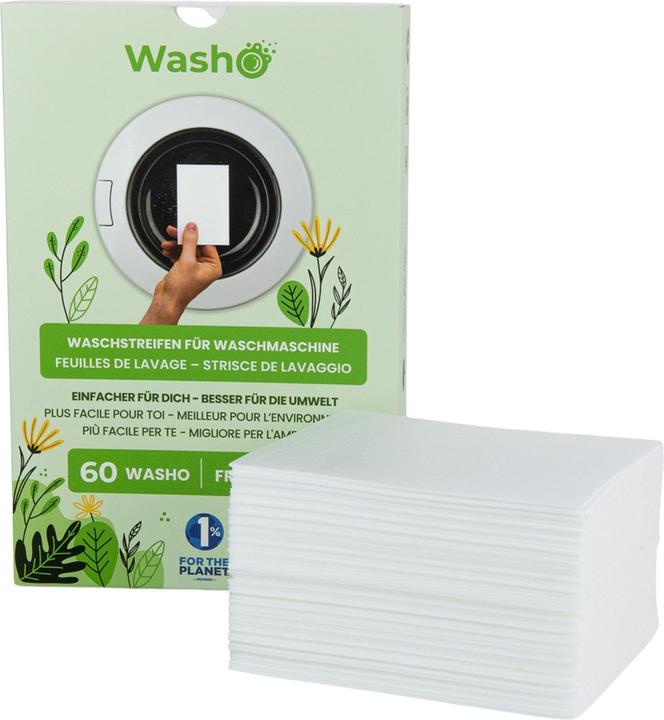 Immagine prodotto Washo Strisce di lavaggio (60 Cicli di lavaggio, Asciugamani)