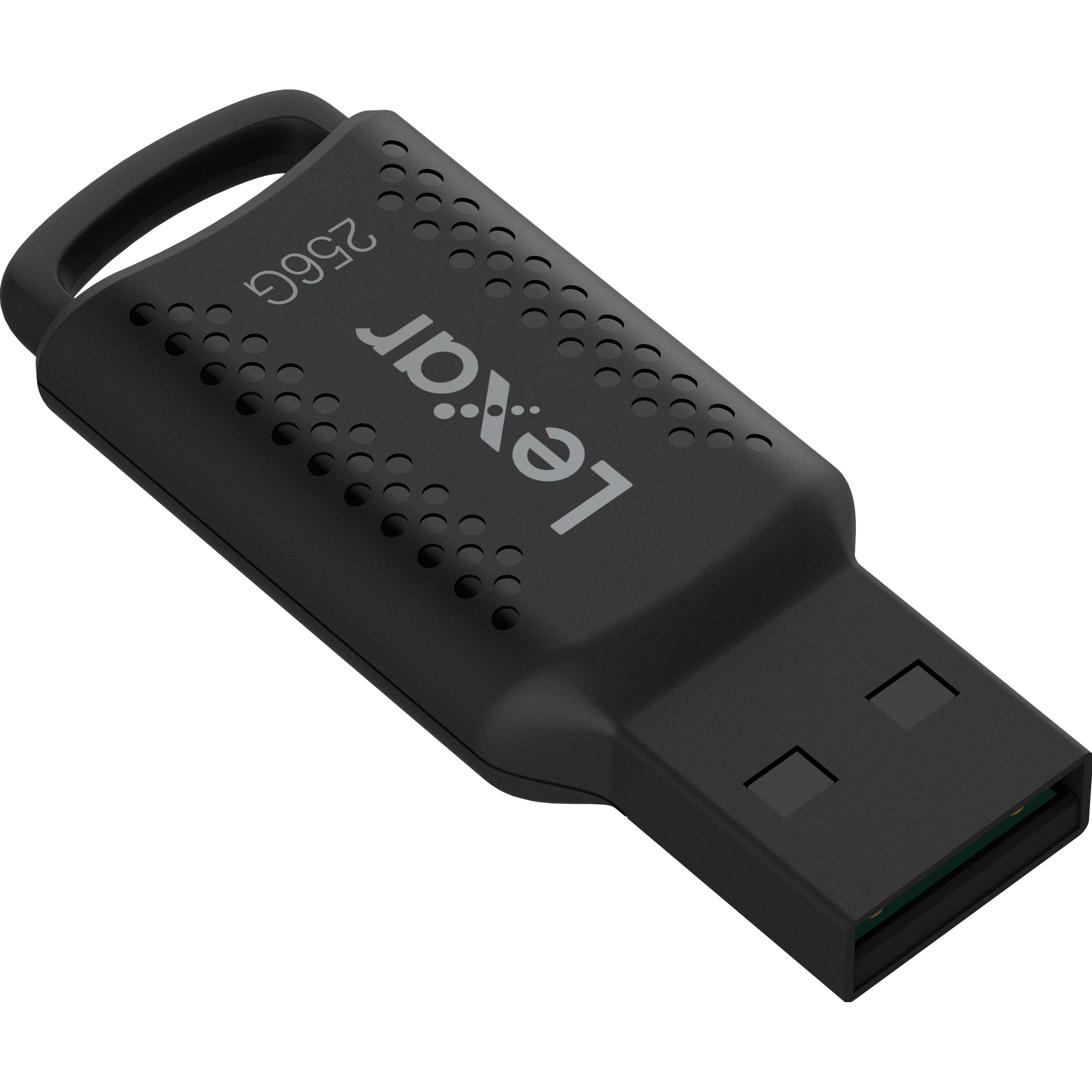 Lexar Unità JumpDrive V400 USB 3.0 Clé - 256Go (Noir) (256 GB, USB-A), Chiavetta USB, Nero