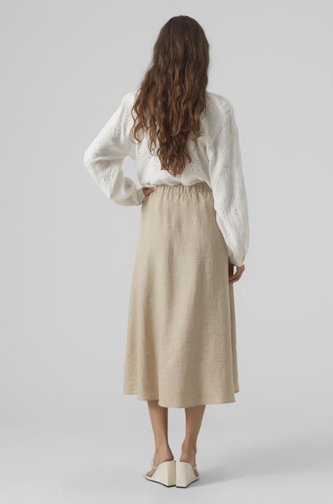 Produktbild Vero Moda Vmmelaney H/W Button Calf Skirt Wvn Exp Rock (M)
