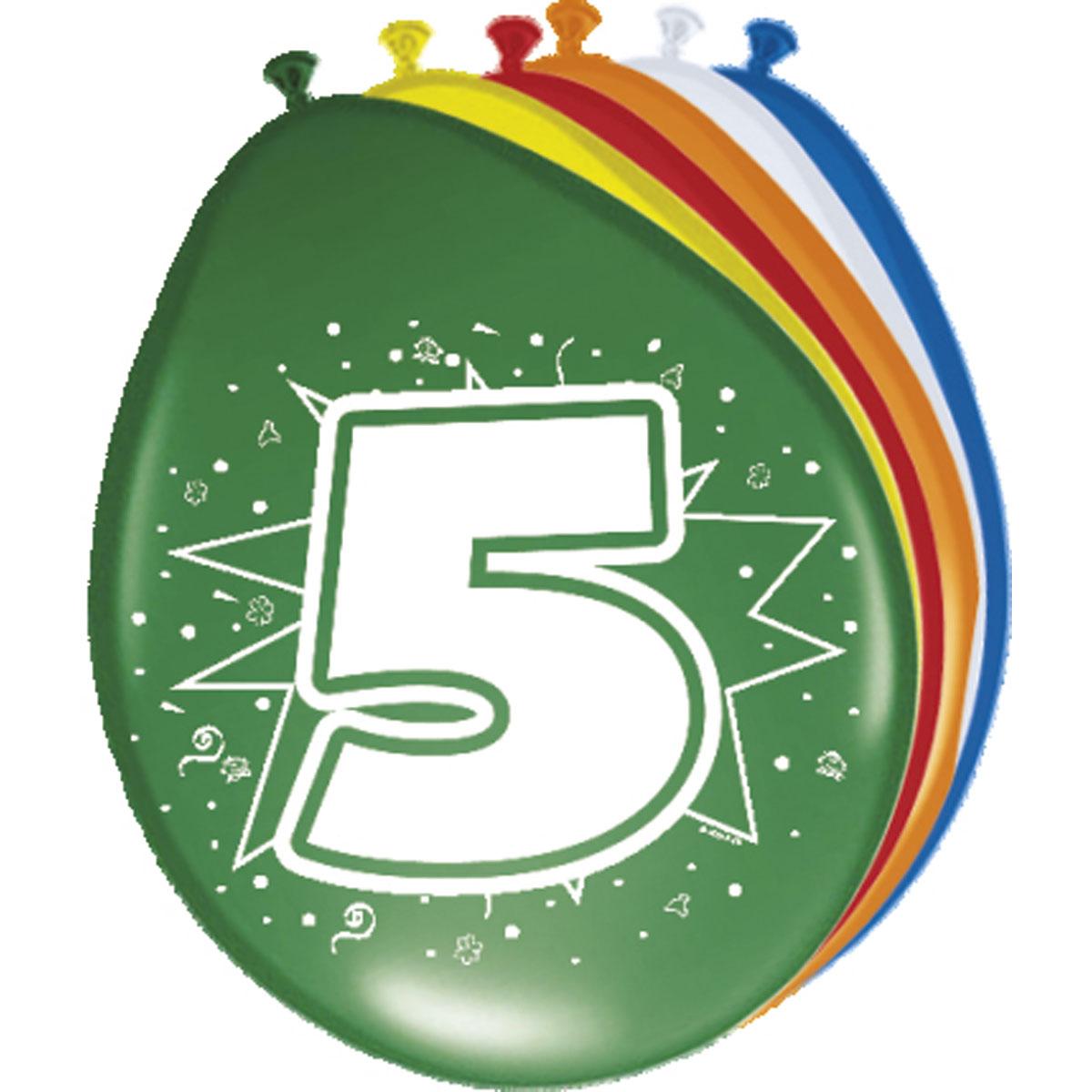 Folat Anzahl Luftballons 5 Jahre