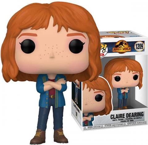 Actual product image Funko Pop! Jurassic World Dominion : Claire Dearing (1209)
