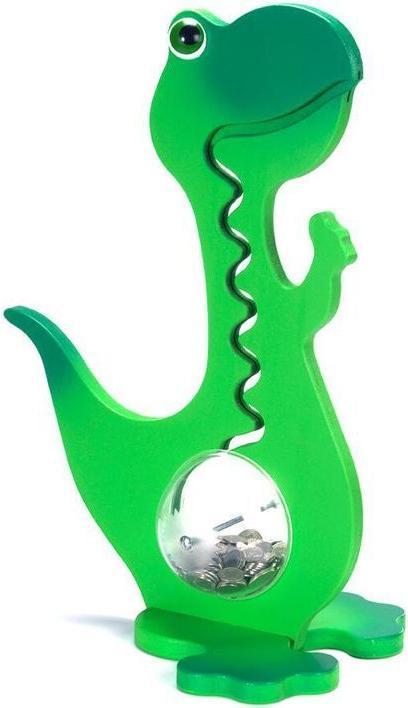 Big Belly Bank Dino Kässeli green two-coloured