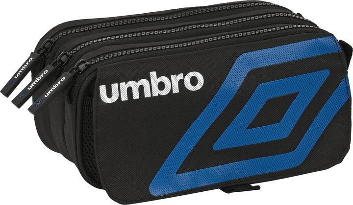 Umbro Triple multipurpose pouch Flash Black (21.5 x 10 x 8 cm)