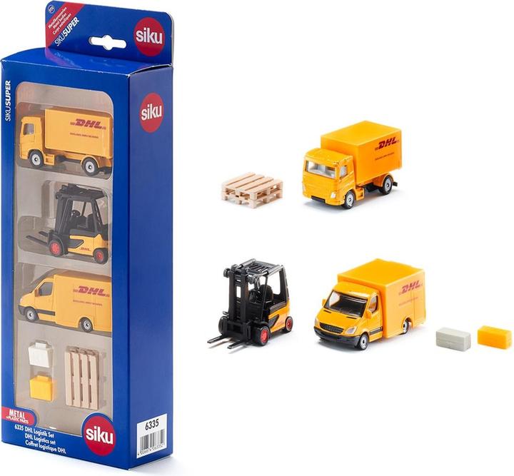 Produktbild Siku Geschenkset DHL Logistik Set