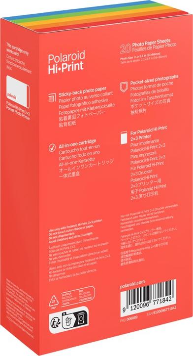 Actual product image Polaroid Instant film Hi-Print 2x3