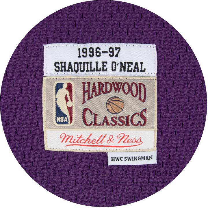 Produktbild Mitchell & Ness NBA Los Angeles Lakers 1996-97 Swingman Shaquille O'Neal Trikot Herren (L)