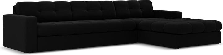 Immagine prodotto CXL by Christian Lacroix Divano con angolo destro in velluto, "Yohan", 4 posti, 236x160x72 Realizzato in Europa (Divano ad angolo)