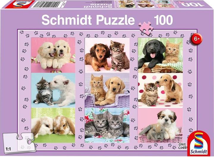 Produktbild Schmidt Spiele Meine Tierfreunde (100 Teile)