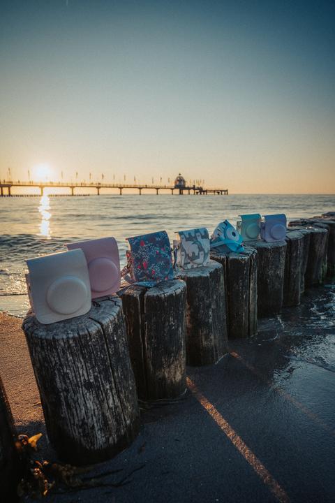 Actual product image Cullmann RIO Fit 120 Pink Camera Bag for Instax Mini 12 (Kamera Bereitschaftstasche)