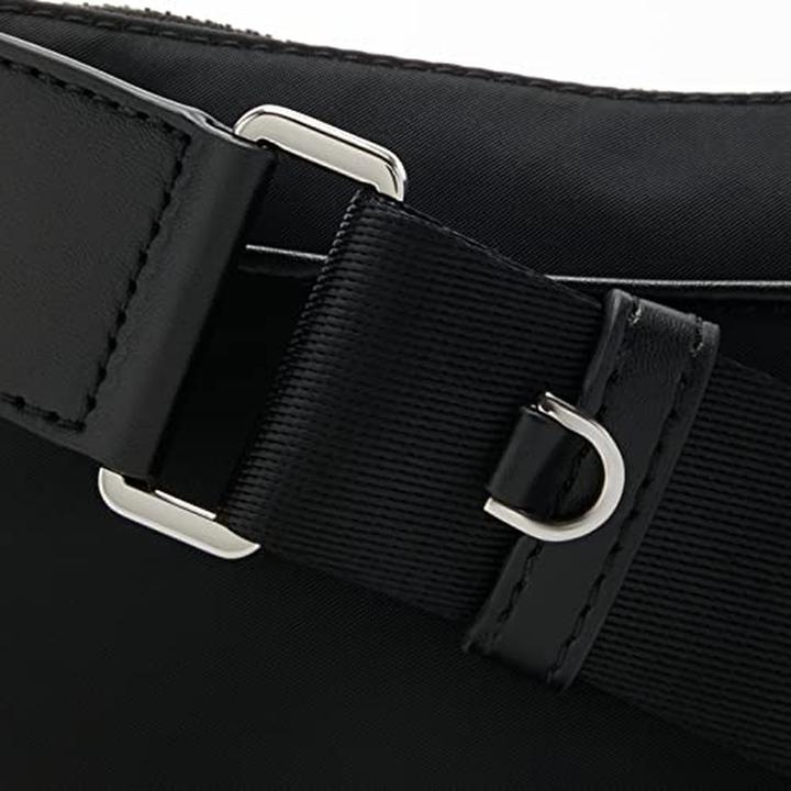 Immagine prodotto Michael Kors Jet Set Borsa a tracolla media in gabardine da donna - Taglia unica - Nero