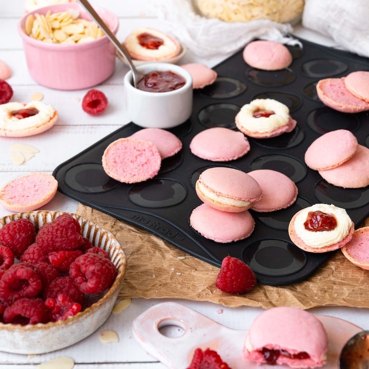 Produktbild Mastrad Macarons Backmatte Silikon