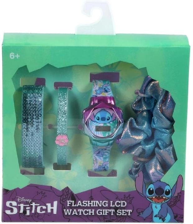 Produktbild Accutime Set Lilo & Stitch (Digitaluhr, Geschenkset, 39 mm)