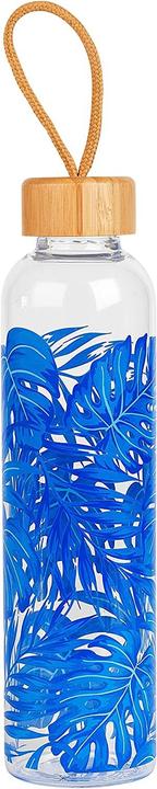 Actual product image CM06992 Rainforest Glass Bottle 750 ml with Bamboo Lid (0.75 l)