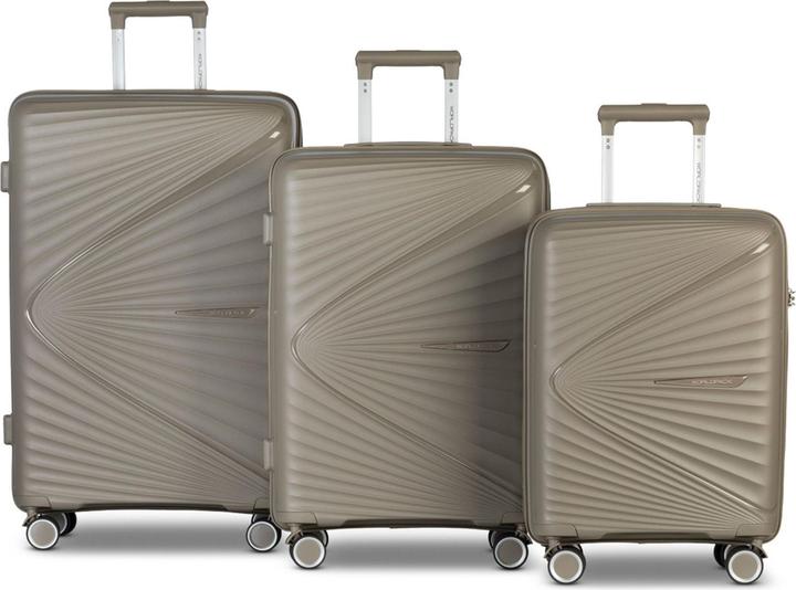 Produktbild Worldpack Vegas 4 Rollen Kofferset 3-teilig (173 l)