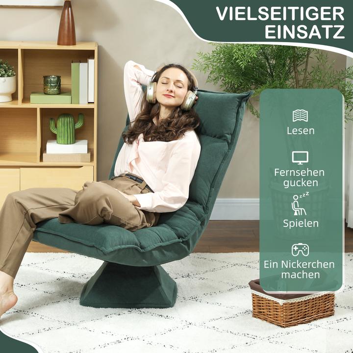 Immagine prodotto Homcom Bodenstuhl Polyester Grün